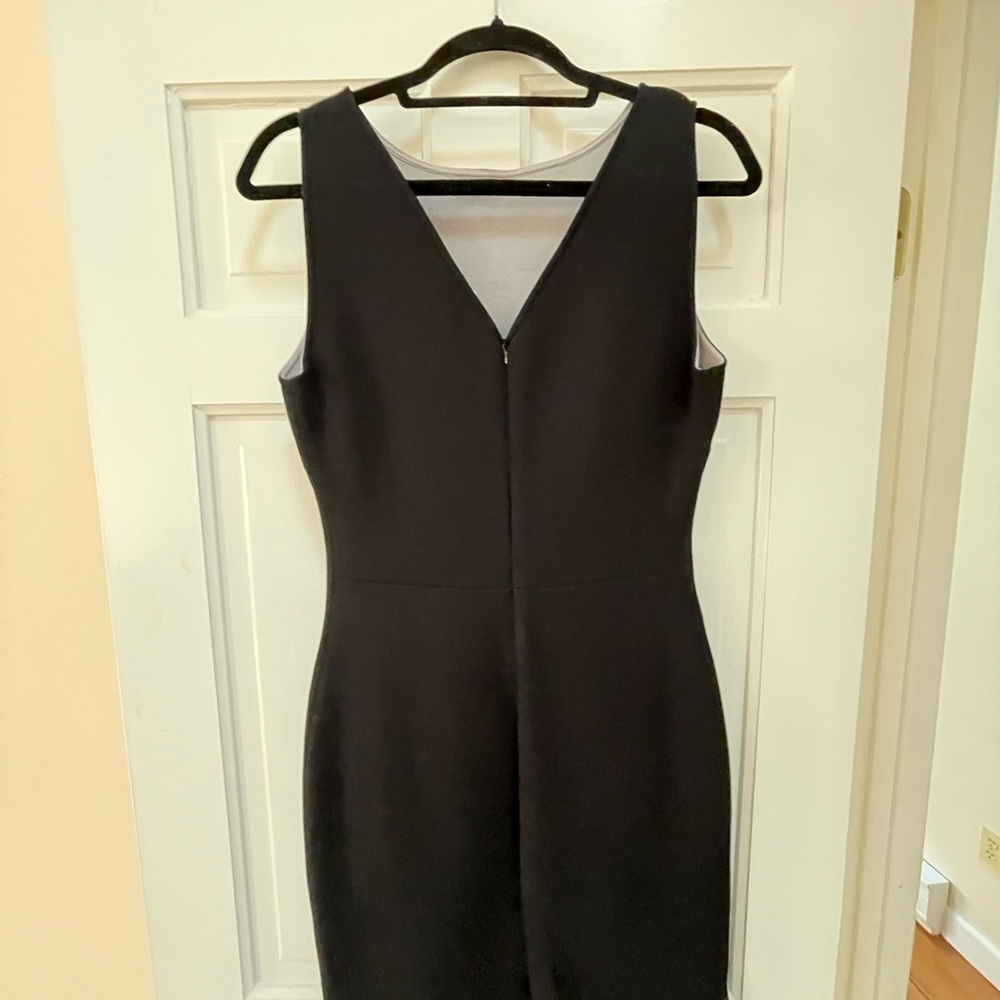 REISS scuba body on midi dress - Picture 3 of 4